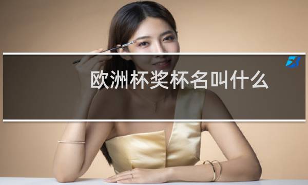 欧洲杯奖杯名叫什么图片