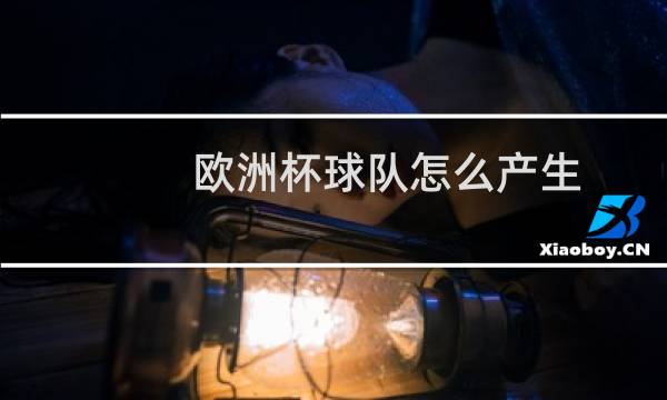 欧洲杯球队怎么产生图片