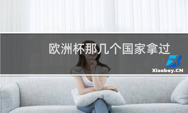 欧洲杯那几个国家拿过图片