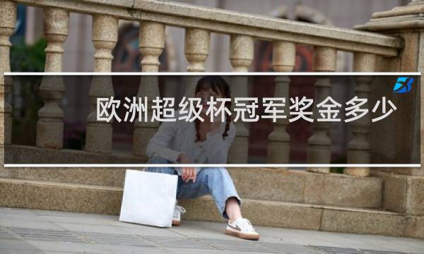 欧洲超级杯冠军奖金多少图片