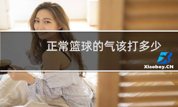 正常篮球的气该打多少图片