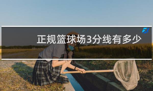 正规篮球场3分线有多少图片