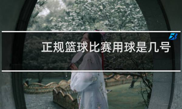 正规篮球比赛用球是几号图片