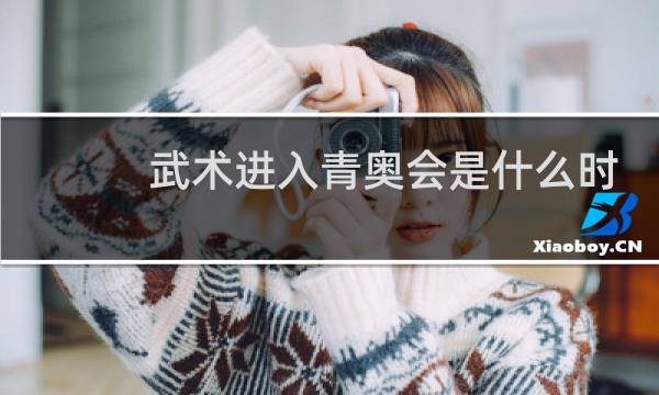 武术进入青奥会是什么时候图片