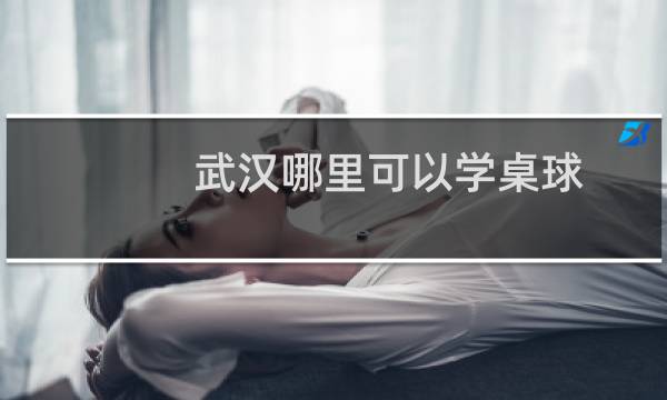武汉哪里可以学桌球图片
