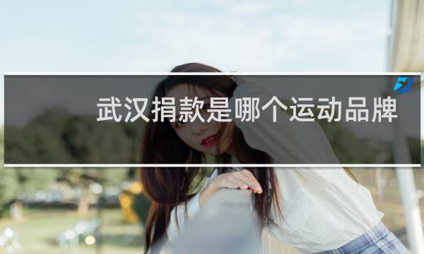 武汉捐款是哪个运动品牌图片