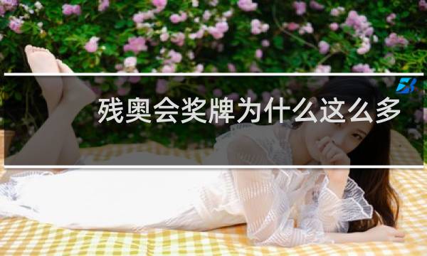 残奥会奖牌为什么这么多图片