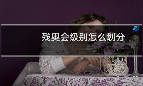 残奥会级别怎么划分图片