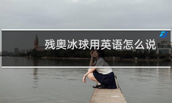 残奥冰球用英语怎么说图片
