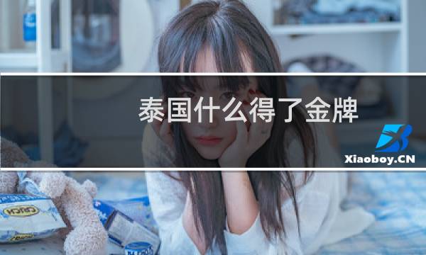 泰国什么得了金牌图片