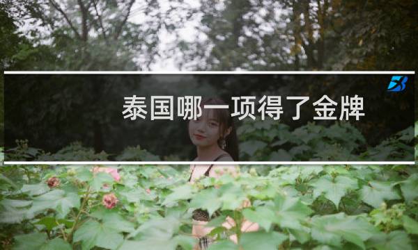 泰国哪一项得了金牌图片