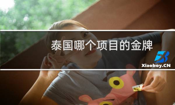 泰国哪个项目的金牌图片