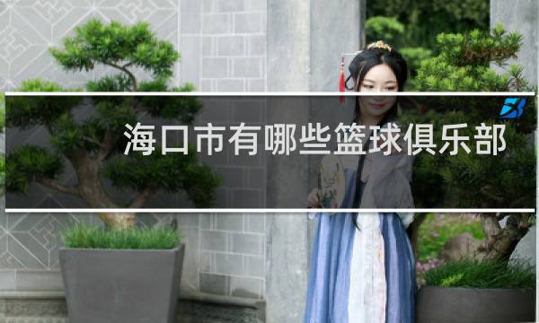 海口市有哪些篮球俱乐部图片