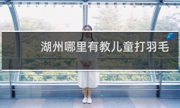 湖州哪里有教儿童打羽毛球图片