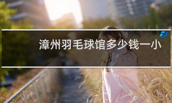 漳州羽毛球馆多少钱一小时图片