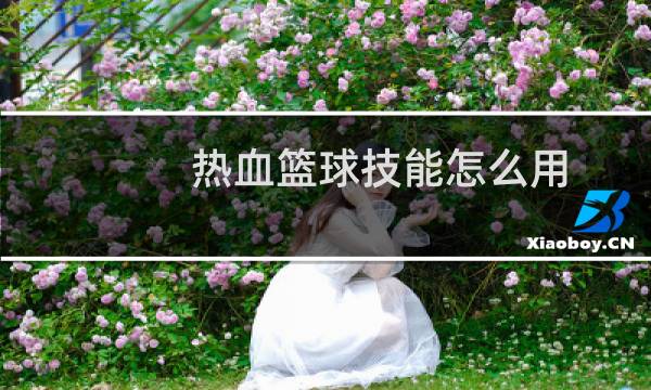 热血篮球技能怎么用图片