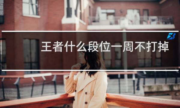 王者什么段位一周不打掉星图片