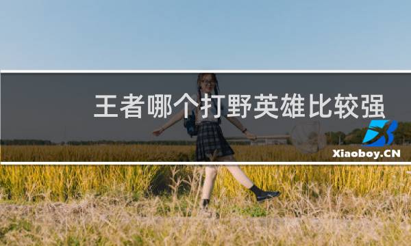 王者哪个打野英雄比较强势图片