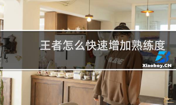 王者怎么快速增加熟练度图片