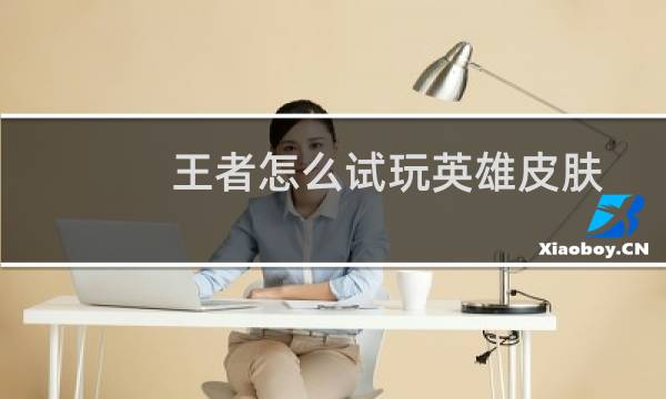 王者怎么试玩英雄皮肤图片