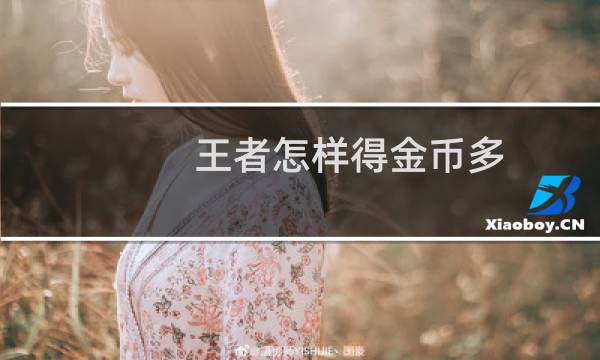 王者怎样得金币多图片