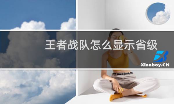 王者战队怎么显示省级图片