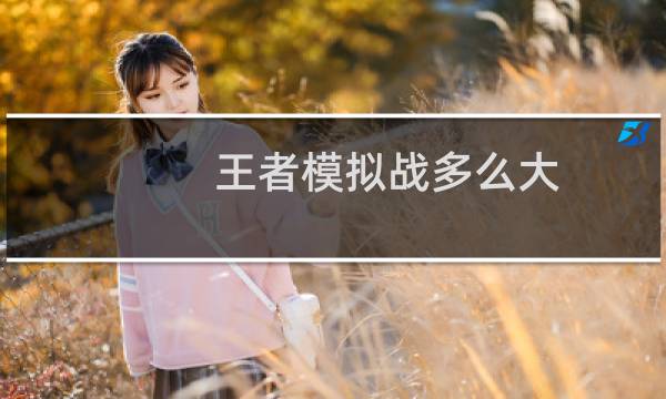 王者模拟战多么大图片