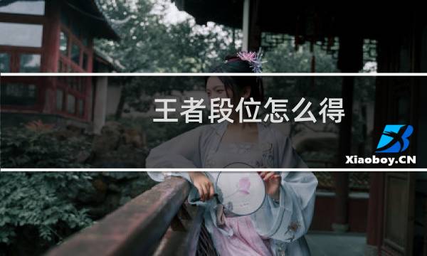 王者段位怎么得图片