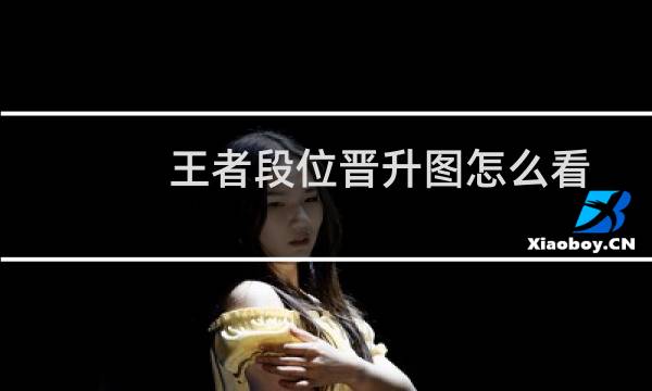 王者段位晋升图怎么看图片