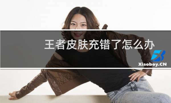 王者皮肤充错了怎么办图片