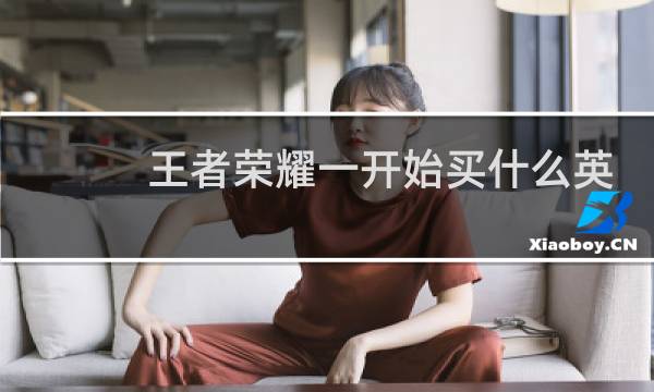 王者荣耀一开始买什么英雄最划算图片