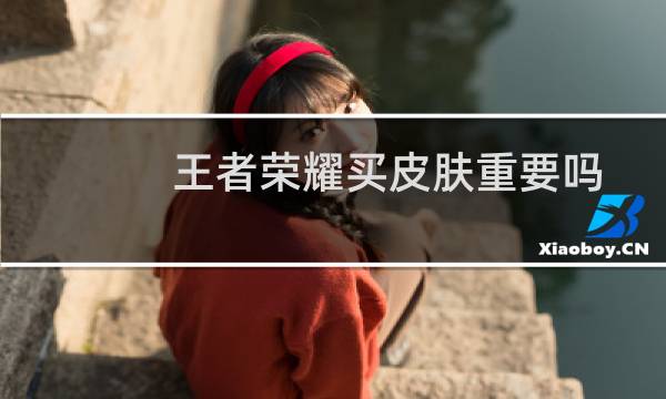 王者荣耀买皮肤重要吗图片