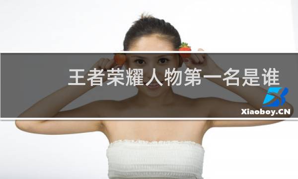 王者荣耀人物第一名是谁图片