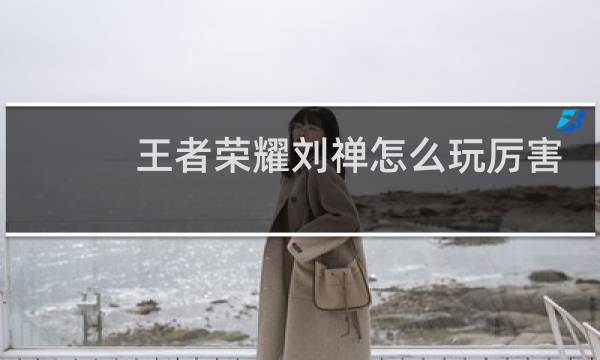 王者荣耀刘禅怎么玩厉害图片