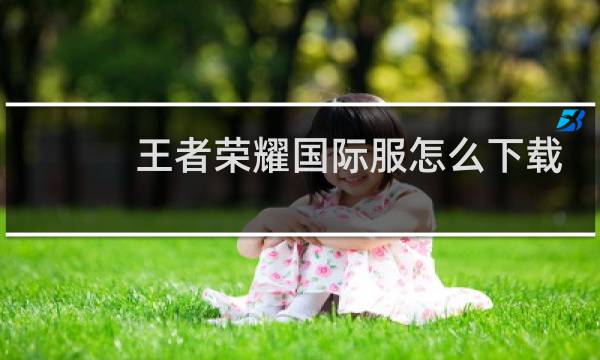 王者荣耀国际服怎么下载图片