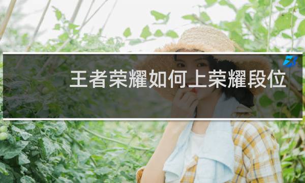 王者荣耀如何上荣耀段位图片