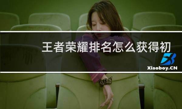 王者荣耀排名怎么获得初级图片