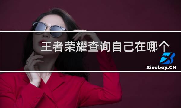 王者荣耀查询自己在哪个区图片