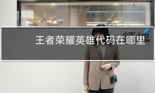 王者荣耀英雄代码在哪里查看图片