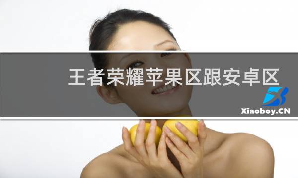 王者荣耀苹果区跟安卓区的英雄战力一样吗图片