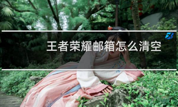 王者荣耀邮箱怎么清空图片