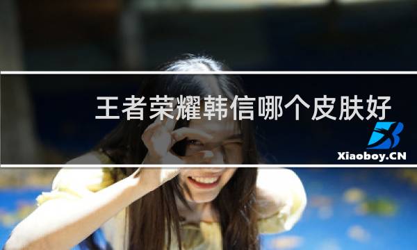 王者荣耀韩信哪个皮肤好图片