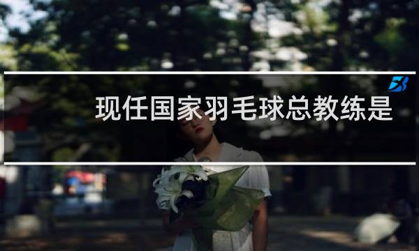 现任国家羽毛球总教练是谁图片