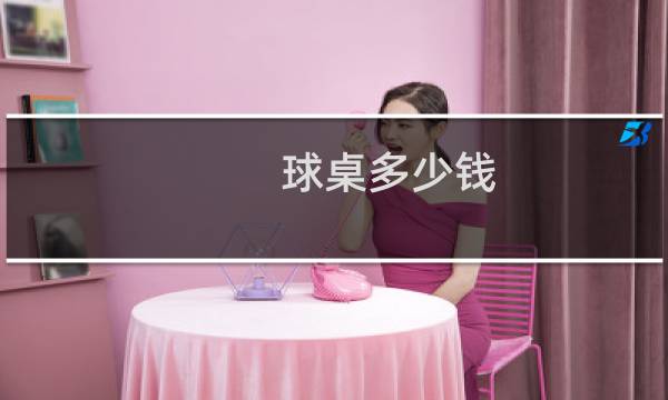 球桌多少钱图片