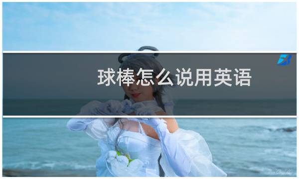 球棒怎么说用英语图片
