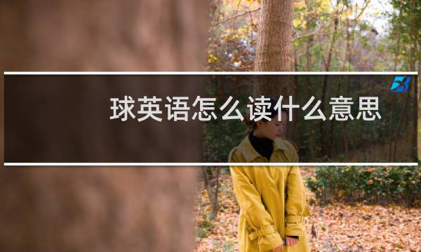 球英语怎么读什么意思图片