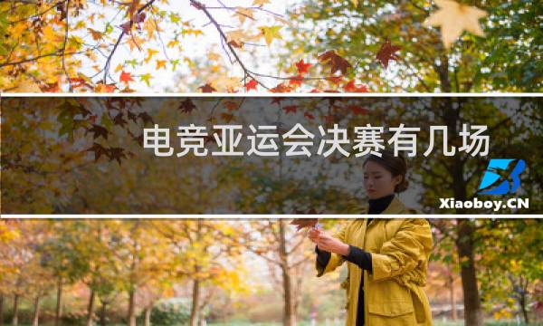 电竞亚运会决赛有几场图片