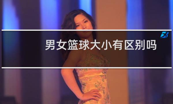 男女篮球大小有区别吗图片