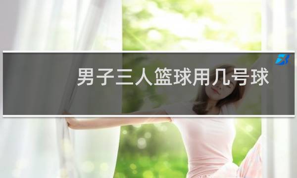 男子三人篮球用几号球图片