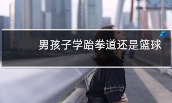 男孩子学跆拳道还是篮球更好图片